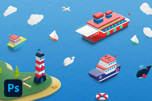 12 Best Photoshop Actions for Creating 3D Effects