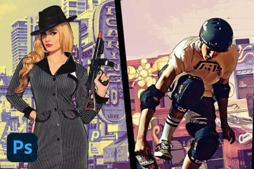 10+ Best Photoshop Actions for Comic & Cartoon Photo Effects