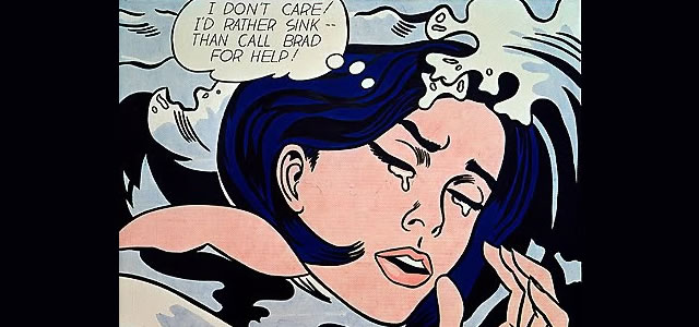 The beginning of the Pop Art movement
